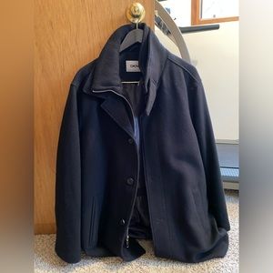 DKNY, Black Winter Peacoat LIKE NEW, size 46R